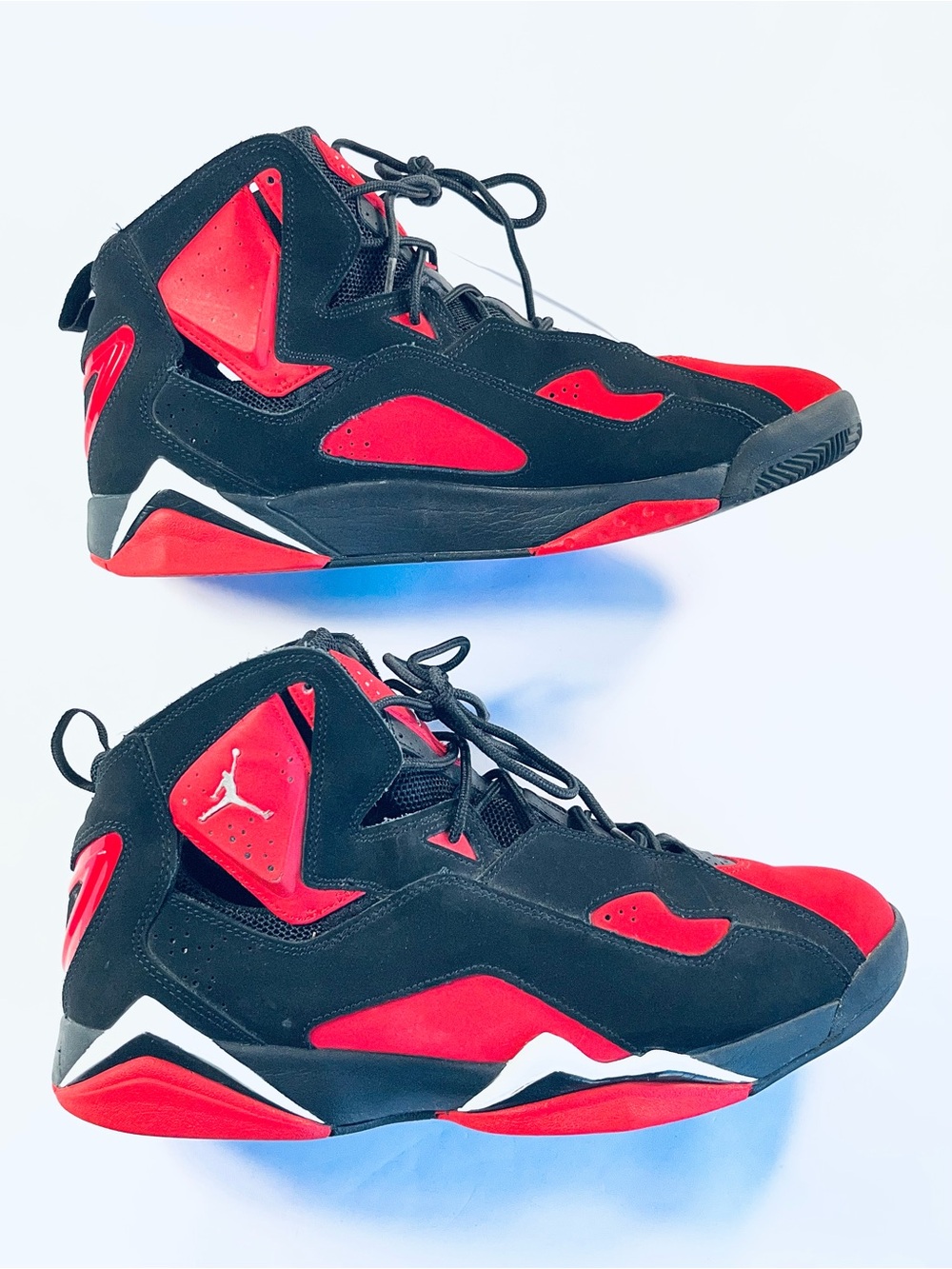 Nike Air Jordan True Flight #CU4933-001 Red Black Men’s Size:13 Basketball Shoes - Picture 2 of 15